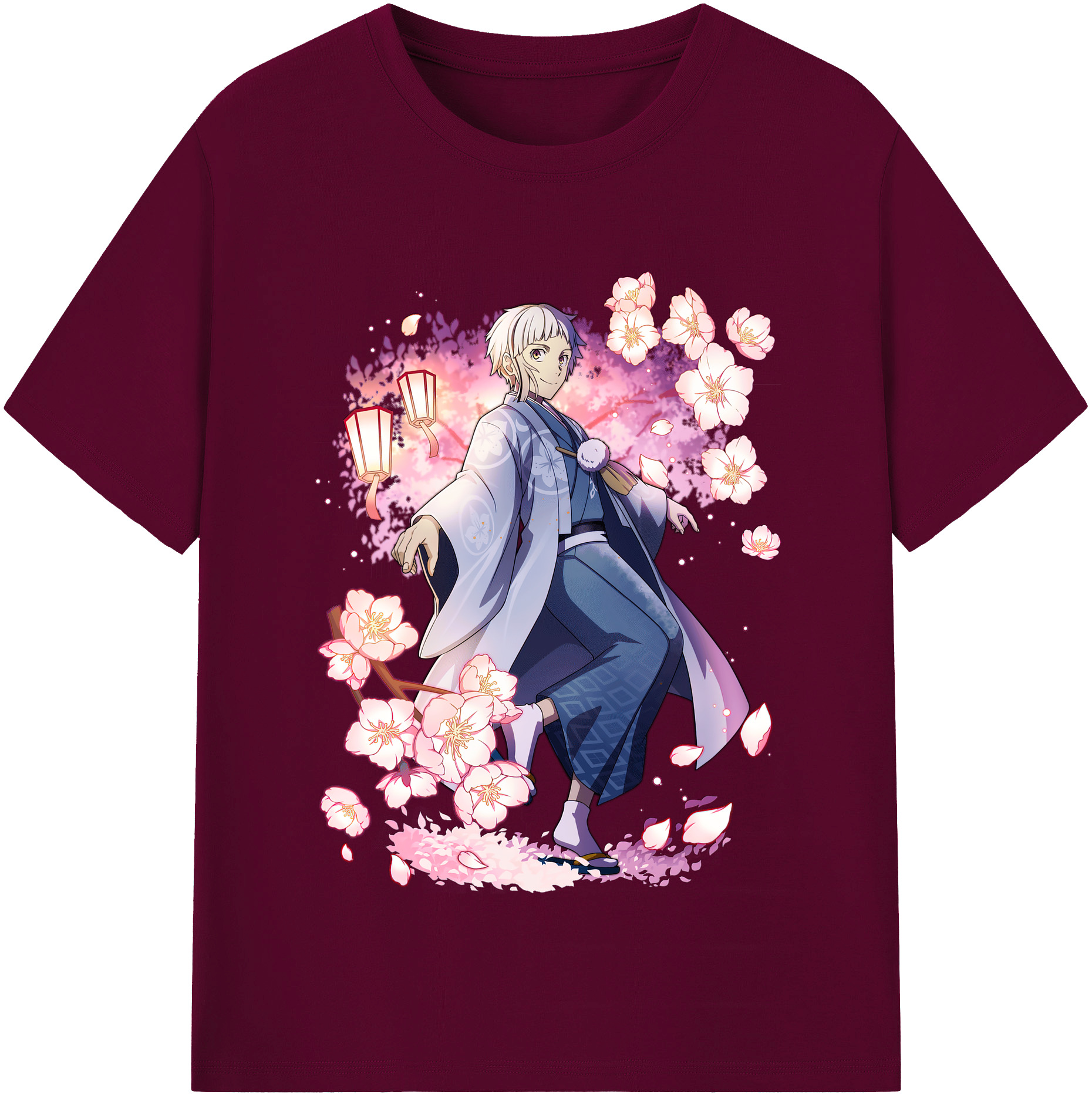 （画像用） 文豪ストレイドッグス Bungo Stray Dogs レディースカジュアルプリントTシャツ（綿100％）